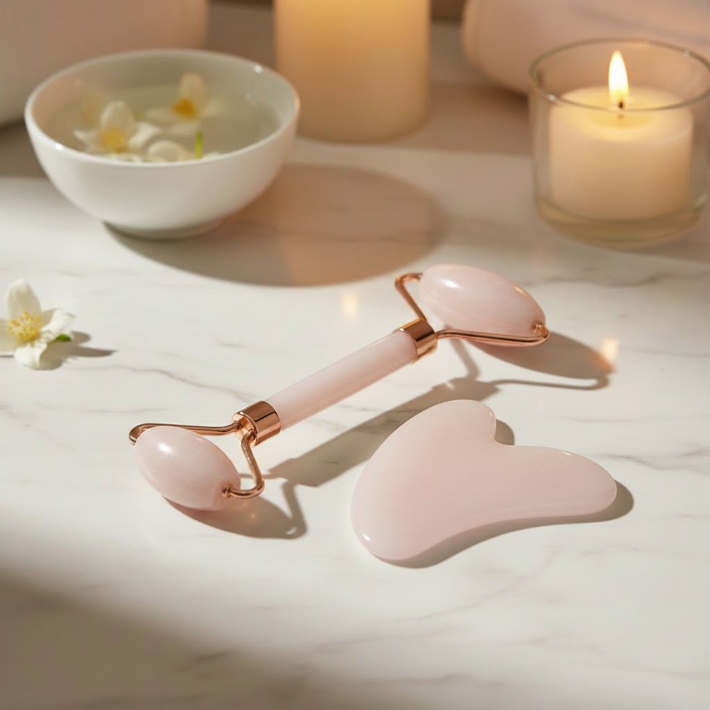 Gua-Sha Set Pink