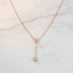 MonicaDrop Rose Gold